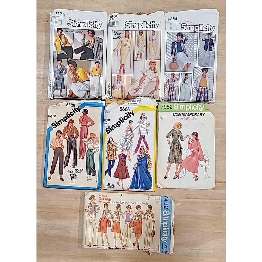 Lot of 31 Sewing Patterns Kwik Sew,Simplicity,McCalls, Butterick,See&Sew, +More - Picture 6 of 13